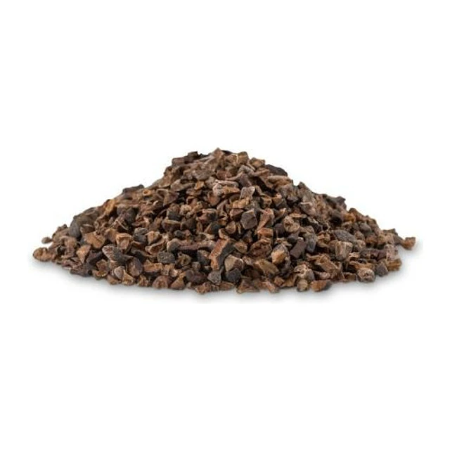 Valrhona Grue De Cacao Cocoa Nibs. Roasted Cocoa Beans Add Crunchy Texture and Visual Appeal. Sprinkle Over Desserts Or Fold Into Cookies or Ice Cream. Strong Chocolate Flavor. 1kg (1 Bag) : Baking Cocoa