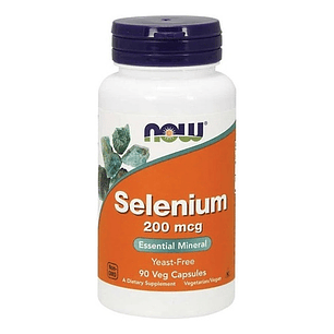 Selenio 200 Mcg 90 Cápsulas Vegetales Now