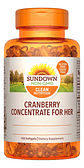 Super Cranberry 8400 Mg Plus Vit D3 1000 IU 150 Soft Sundown - Miniatura 1