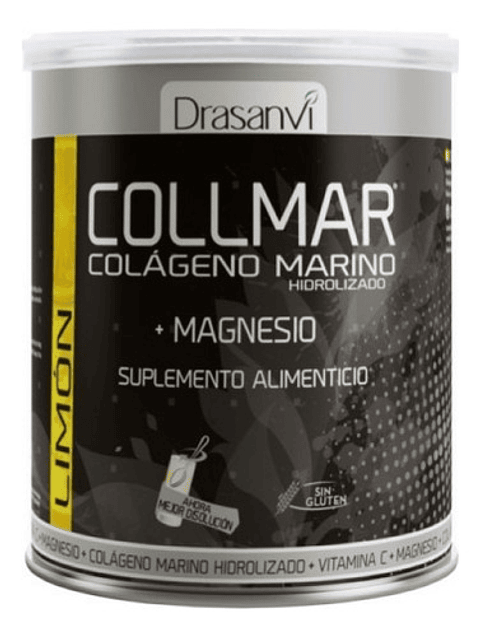 Colageno Marino Hidrolizado Magnesio 300 Gr Collmar Drasanvi Sabor Limón