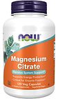 Citrato De Magnesio NOW 120 Caps Veganas Usa - Miniatura 1