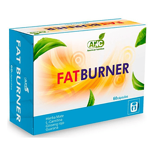 Fat Burner 60 Capsulas Anc Control De Peso Sabor Sin Sabor