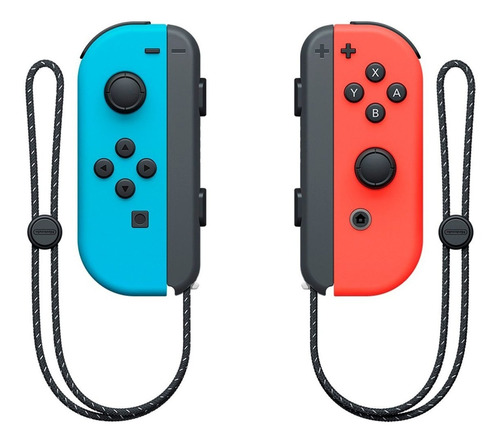 Nintendo Switch Oled 64gb Standard Color Rojo Neón, Azul Neón Y Negro 3