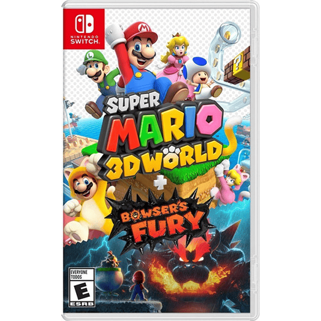 Juego Nintendo Switch Super Mario 3d World + Bowsers Fury