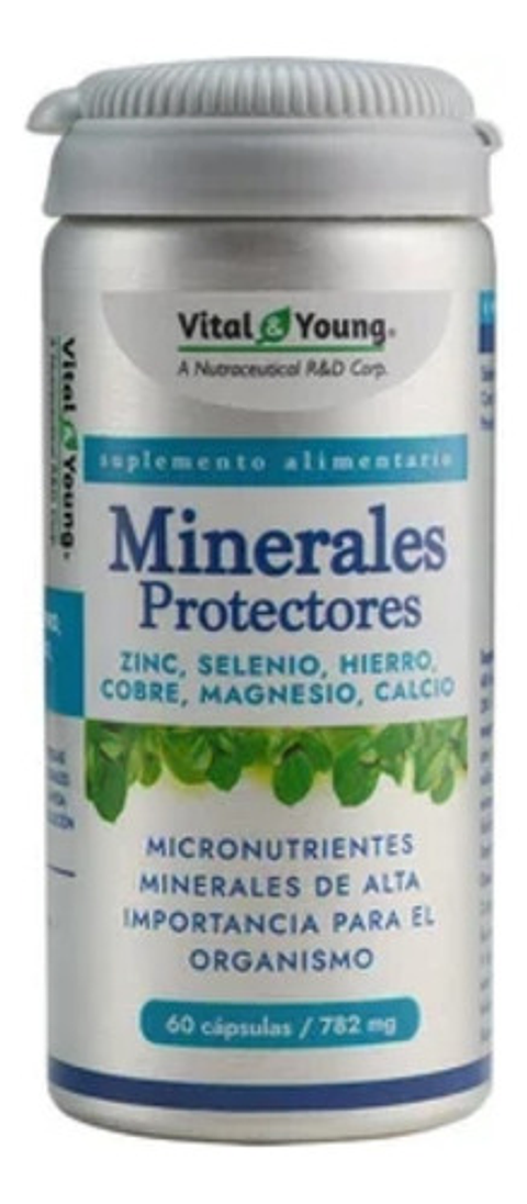 Vital & Young Minerales Protectores 60 Cápsulas