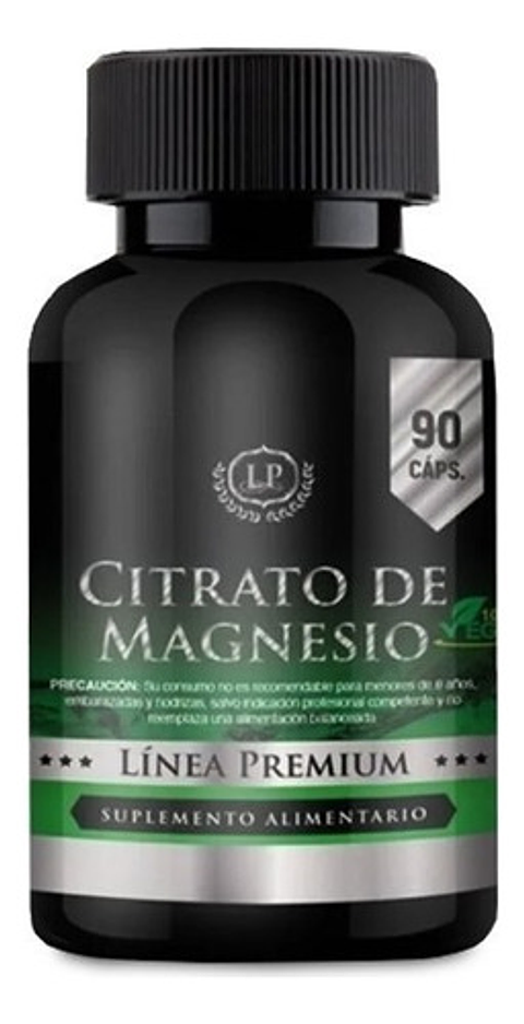 Citrato Magnesio Puro 90 caps Linea Premium 3 Meses
