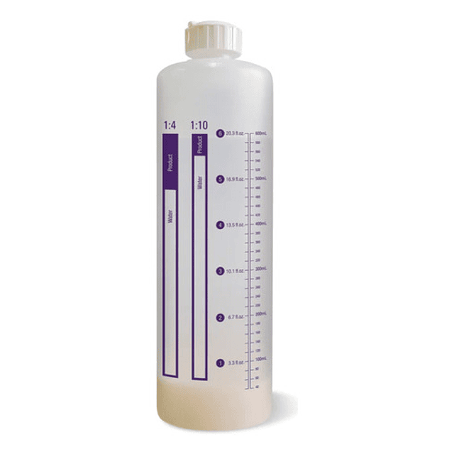 Botella Practica Para Disolucion Hydra 600 Ml