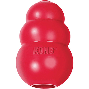 Kong Classic Medium Juguetes Rellenable Perro Mediano Color Rojo