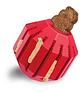 Kong Stuff A Ball M Color Rojo - Miniatura 2