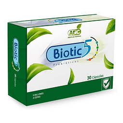 Biotic 5 Probióticos 30 Capsulas Anc. Agronewen Sabor Ss