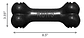 Hueso Kong Goodie Bone Extreme Para Perros Talla L Color Negro - Miniatura 1