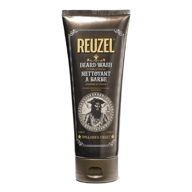 Beard Wash Reuzel 200 Ml, Acondicionador Para Barba Reuzel, Gel De Barba Reuzel, 200 Ml, Acondicionador Para Barba, 200 Ml, Fragancia Neutra