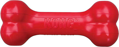 Kong Goodie Juguete Hueso Clásico Rellenable Perro Mediano Color Rojo 1