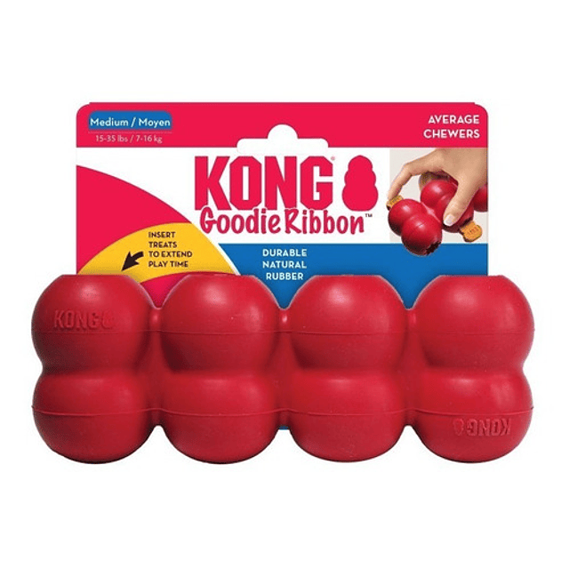 Juguete Kong Goodie Ribbon Perro - Talla M