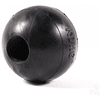 Kong Ball Juguete Pelota  Extreme Con Agujero Color Negro