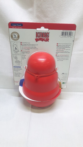 Kong Wobbler Large  Color Rojo 3