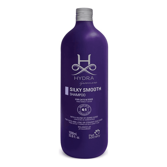 Hydra Silky Smooth Shampoo 1l Pelo Y Efecto Liso Exclusivo