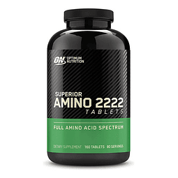 Optimum Nutrition Super Amino 2222 Tabs 160 Tabletas