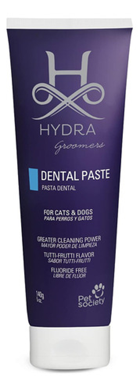 Hydra Pasta Dental Para Perros Y Gatos Libre De Fluor 140 Gr Sabor Tutti Fruti