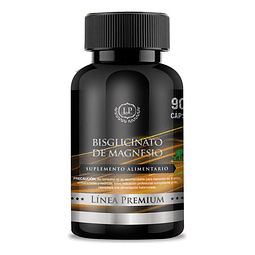 Bisglicinato/glicinato De Magnesio - 90 Capsulas - Premium