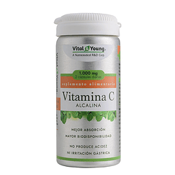 Vitamina C Alcalina 1000 Mg Sin Acidez Sistema Inmune 60 Cap