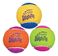 Juguete Para Perro Pelota Birthday Kong Sonido Pack 3 Unid Color Multicolor - Miniatura 1