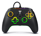 Control Joystick Xbox Alambrico Rgb Con Cinta Led 24 Colores - Miniatura 1