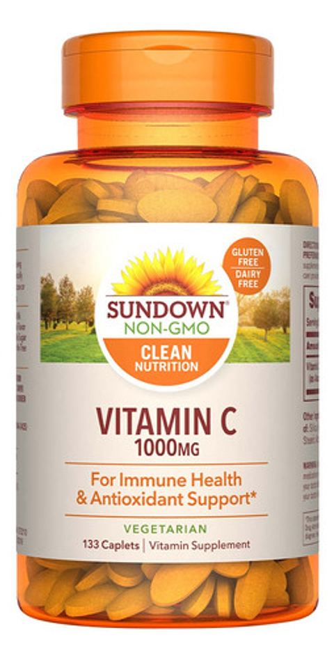 Vitamina C 1000 133 Caps Sundown