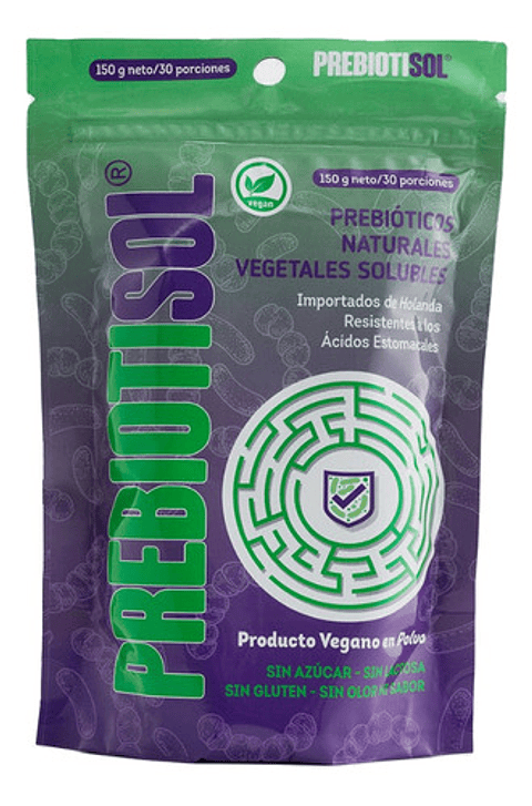 Vital And Young Fibra Prebiotica Natural Prebiotisol 150 Grs