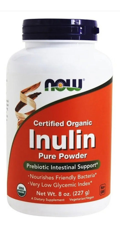 Inulina Organica Certificada Now 227 Gr