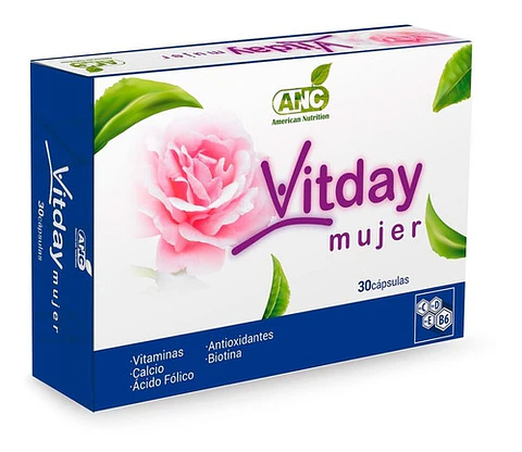 Vitday Mujer Multivitaminico 30 Caps. ANC