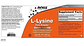Now L Lisina Lysine Aminoacido Esencial 454gr - Miniatura 3