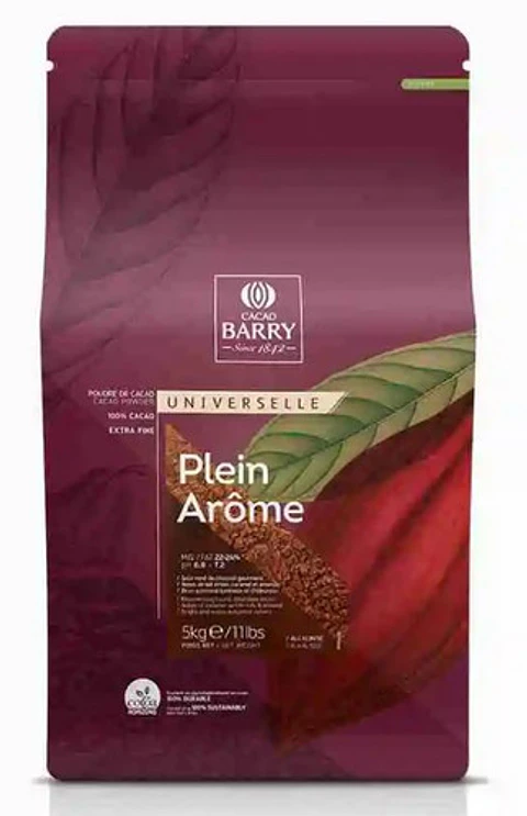 Cacao En Polvo Alcalino Belga 5kg Callebaut 