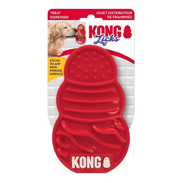 Almohadilla Para Lamer Perros Kong Licks Large Con Ventosas