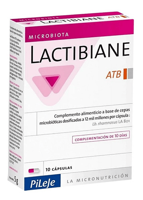 Lactibiane Atb Probiotico Recupera Post Antibiotico Pileje