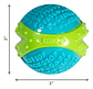 Kong Corestreng Ball Large Color Celeste Nucleo Reforzado - Miniatura 4