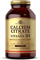 Citrato Calcio Con Vitamina D3 Sin Gluten 240 Tabletas Solgar - Miniatura 1