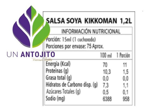 Salsa Soya Kikkoman 1.2 Litros 5