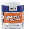 Multivitamínico + Probióticos X 60 Comp. Sabor Sin Sabor