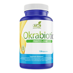 Okrabiotic 120 Capsulas Anc Okra Con Probioticos