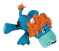 Kong Cozie - Ultra Lucky Lion Diseño León Color Celeste - Miniatura 2