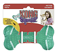Juguete Para Perros Kong Squeezz Dental Bone, Color Verde - Miniatura 2