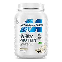 Muscletech 100% Grass Fed Whey Protein 1.80 Lb Vainilla 