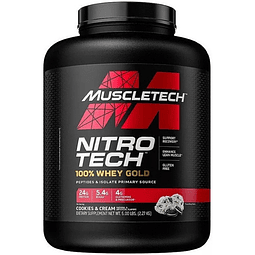 Proteina Polvo Muscletech Nitro Tech 5lbs Cookies And Cream