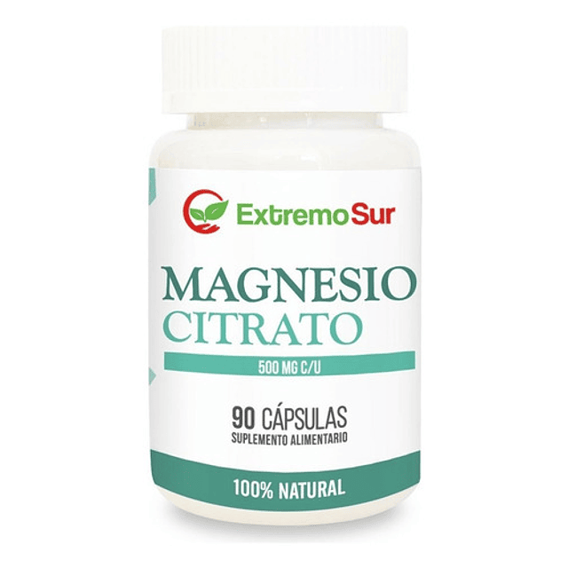 Suplemento Extremo Sur Citrato De Magnesio De 45g X 90 Un