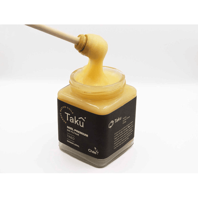 Taku Miel Premium Cruda Batida Natural 310 Gramos Variedad