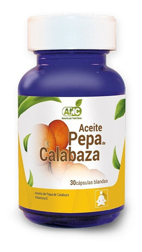 Aceite Pepa De Calabaza 30 Cápsulas Blandas ANC