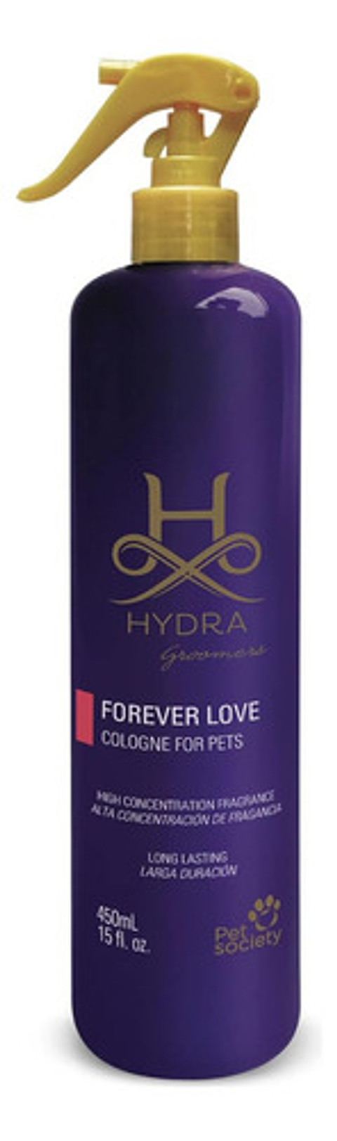Hydra Perfume Para Mascotas Concentrado Alta Duracion 450ml Fragancia Love