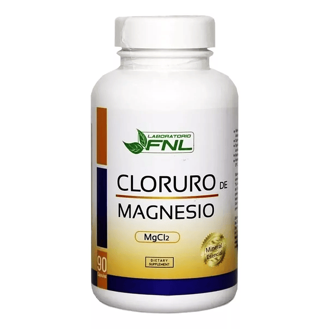 Cloruro De Magnesio Fnl 500 Mg 90 Cápsulas (para 3 Meses)