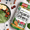 Organic Greens Sin Sabor 24 Serv. Superfoods Multivitaminas